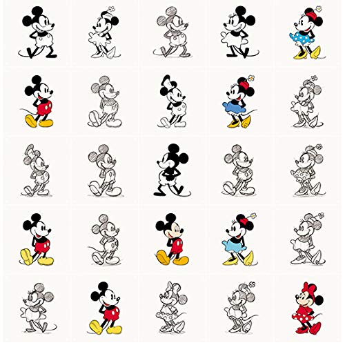 Amazon.co.jp: オランダ製 IXXI ウォールアート Disney Mickey