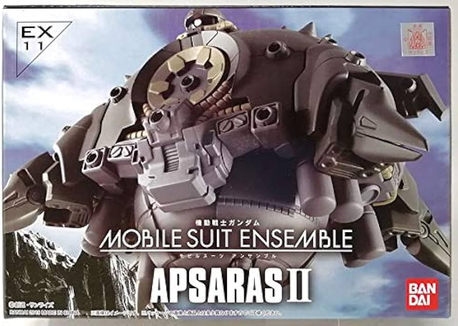 Amazon.com: Bandai Mobile Suit Ensemble EX11 Apsaras II : Arts