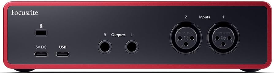 Amazon.co.jp: Focusrite Scarlett 2i2 第4世代 USBオーディオ