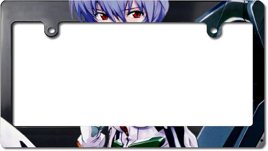 Amazon.co.jp: ナンバープレートフレーム 新世紀エヴァンゲリオン 綾波