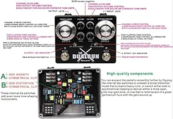 Amazon | Demonfx デュアルガン 2チャンネル ブルース/ロック オーバー