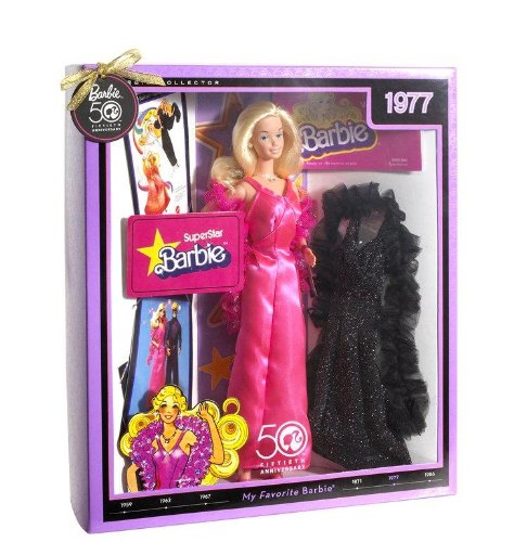 Amazon.com: Barbie My Favorite Time Capsule 1977 Superstar Doll