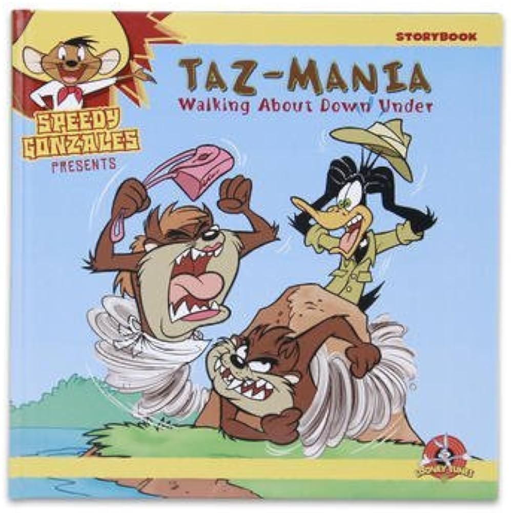 Looney Tunes Speedy Gonzales Taz-Mania Walking About Down Under