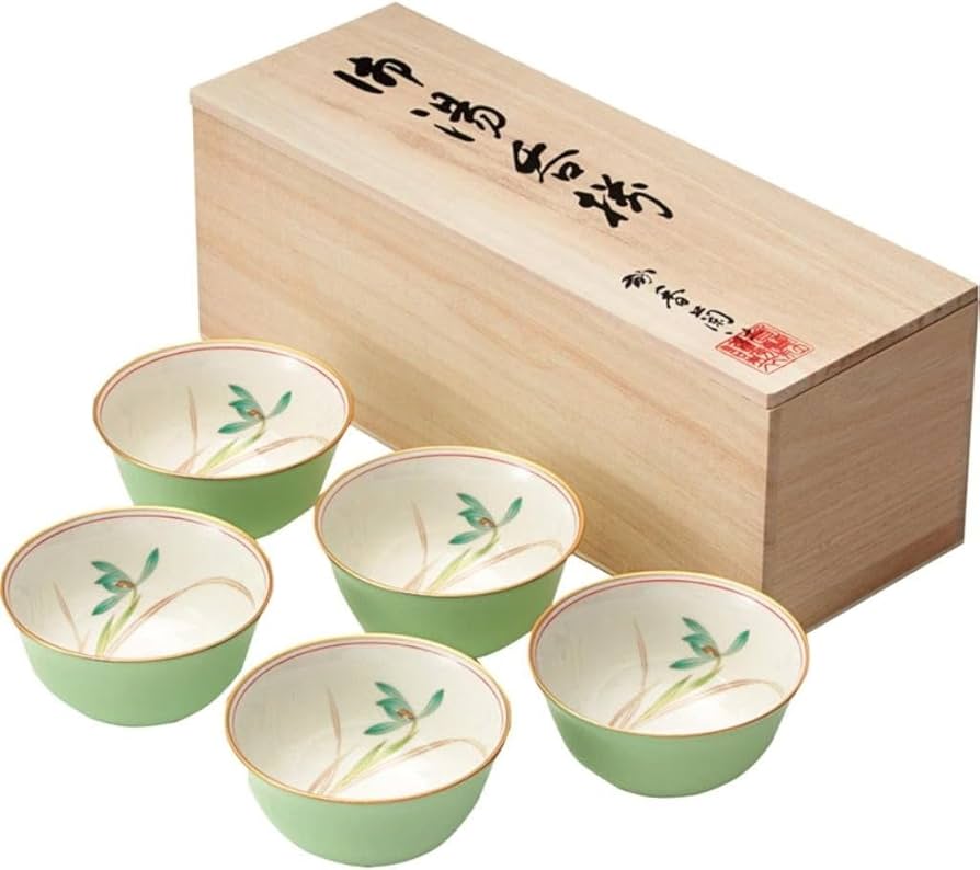 Amazon｜香蘭社 蘭のひびき・湯呑揃 F1180-CQQ｜湯呑み オンライン通販