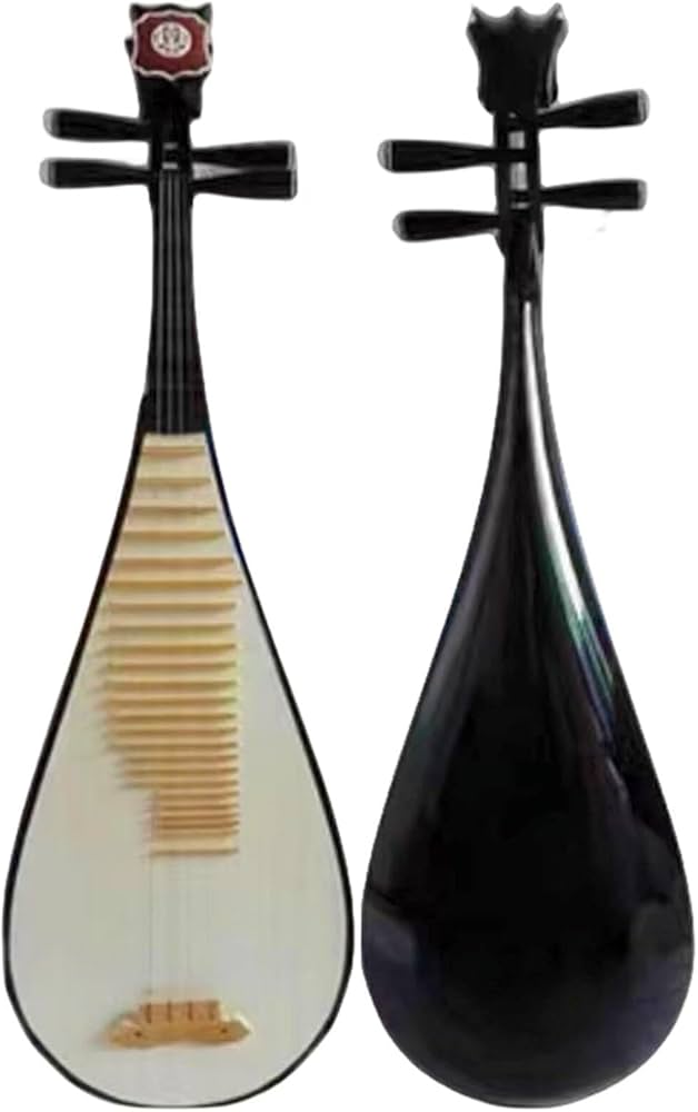 Amazon | 中国楽器「琵琶」琵琶 (びわ) 普及品 中国琵琶演奏セット