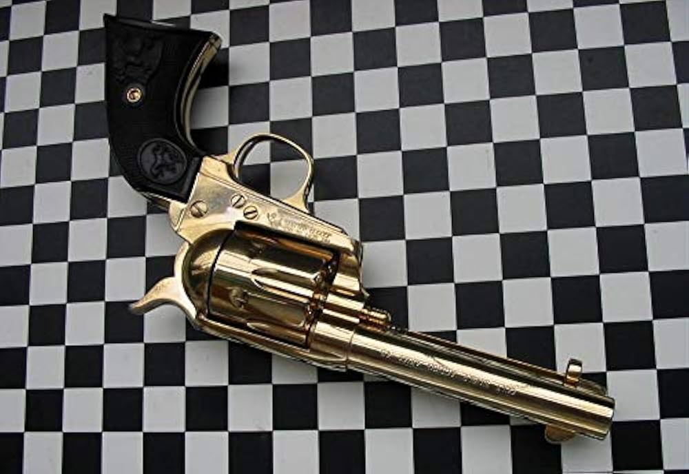 美品黄金色】COLT S.A.A. 45 ピースメーカー SMG規格合格品 美品黄金色