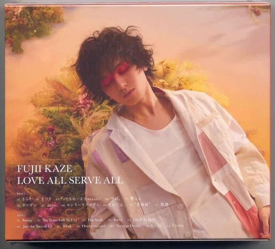 Amazon.co.jp: ☆藤井風 「LOVE ALL SERVE ALL」 初回盤 2CD+特製