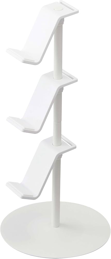 Amazon｜山崎実業(Yamazaki) ゲームコントローラー収納ラック ホワイト