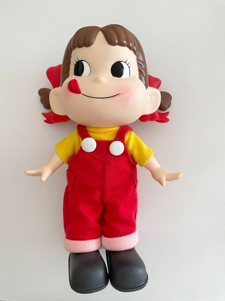 Amazon.co.jp: ペコちゃん 不二家 ペコちゃん人形 フィギュア レア 非