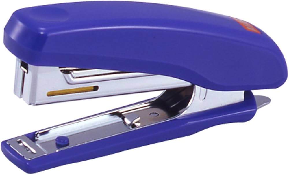 Amazon | マックス ホッチキス 20枚とじ ブルー HD-10NX/B | ホチキス