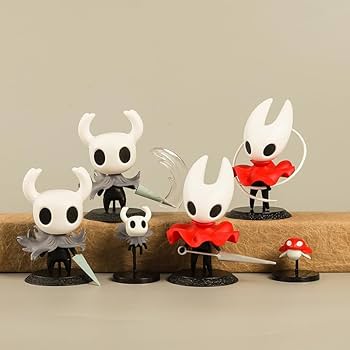 Amazon | ホロウナイト シルクソング フィギュア 8個セット 4-11cm PVC