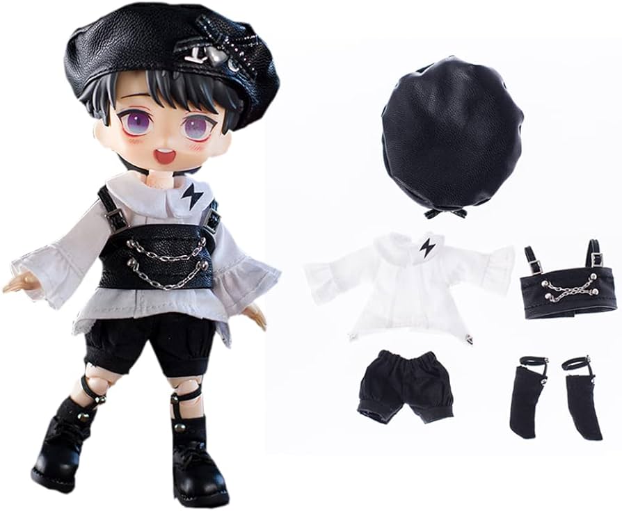 Amazon.co.jp: rakulifey オビツ11服セット お洋服 長袖シャツ ベスト