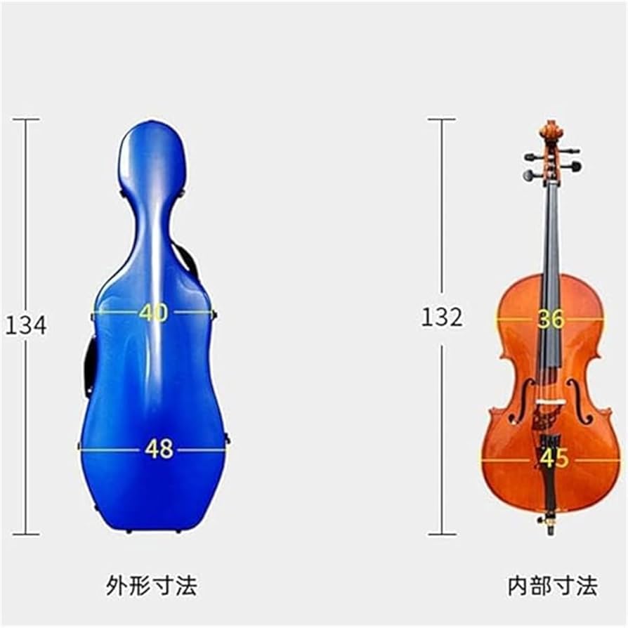 Amazon | PpzhenN チェロ ハードケース チェロケース ハードシェル