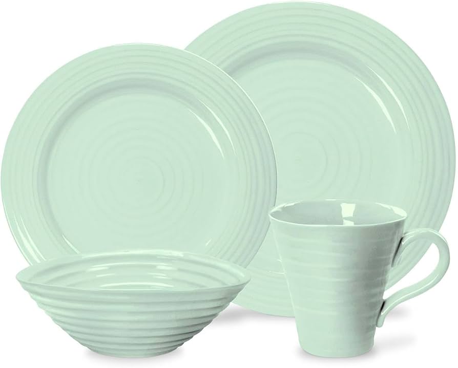 Amazon.com | Portmeirion Sophie Conran Celadon 4 Piece Place