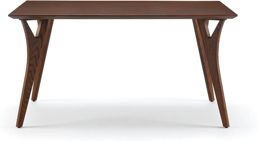 Amazon｜朝日木材加工 ダイニングテーブル 幅135cm BOSCO ホワイト