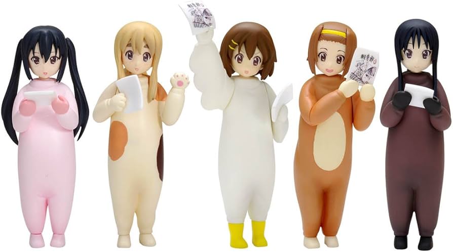 Amazon.co.jp: けいおん!! きぐるみ 放課後ティータイムせっと 初回