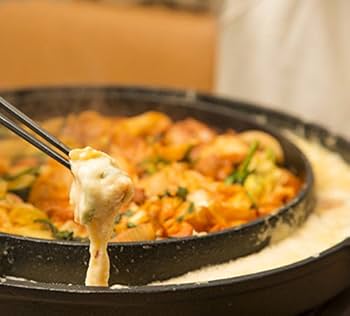 Amazon.co.jp : チーズタッカルビ鉄板鍋 チーズタッカルビグリル