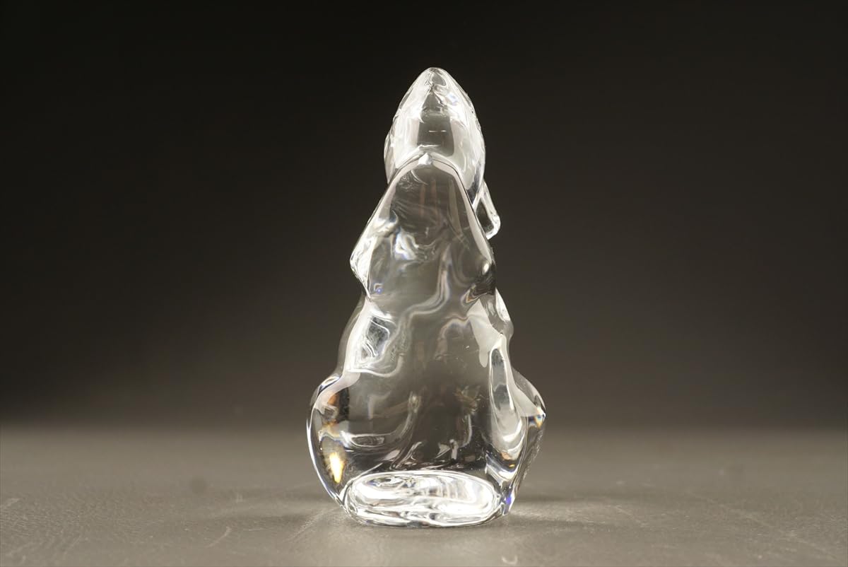 Amazon.co.jp: 千寿Baccarat バカラ 干支 ねずみ クリスタル オブジェ