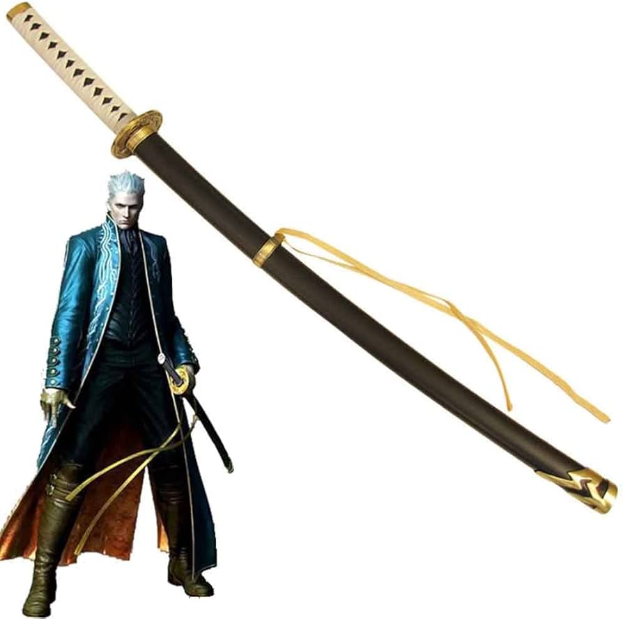 Amazon.co.jp: YYHH 閻魔刀 アニメサムライソード 日本刀 海賊刀 木製