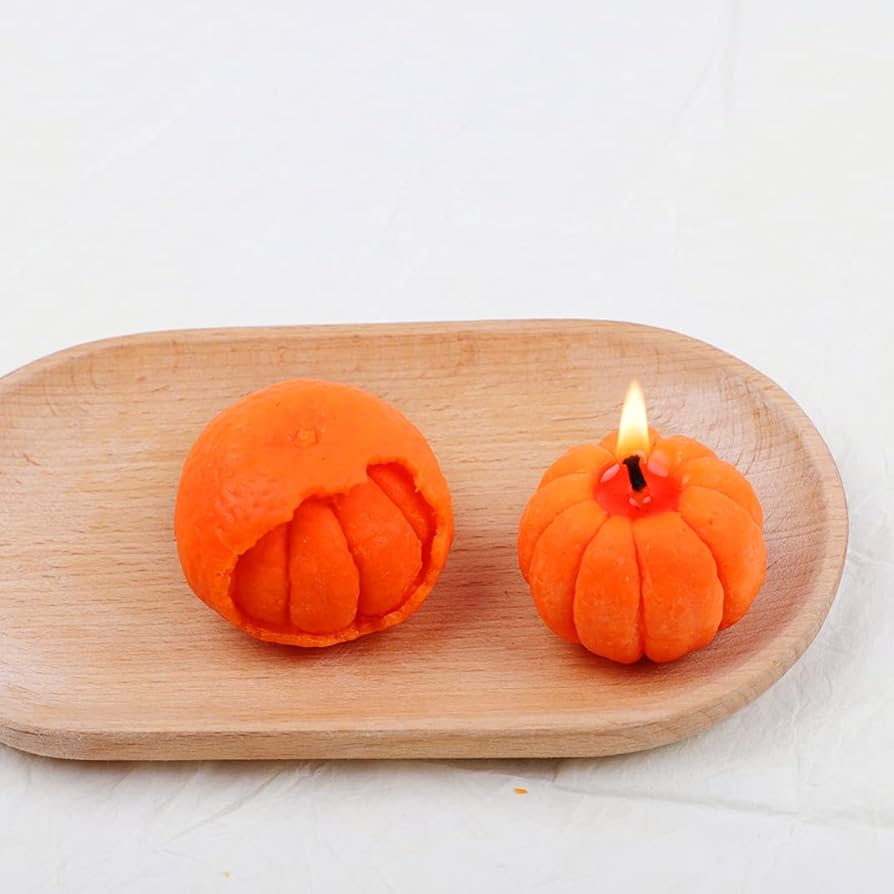 Amazon.co.jp: DIYBravo 蜜柑 キャンドル シリコンモールド 果物型