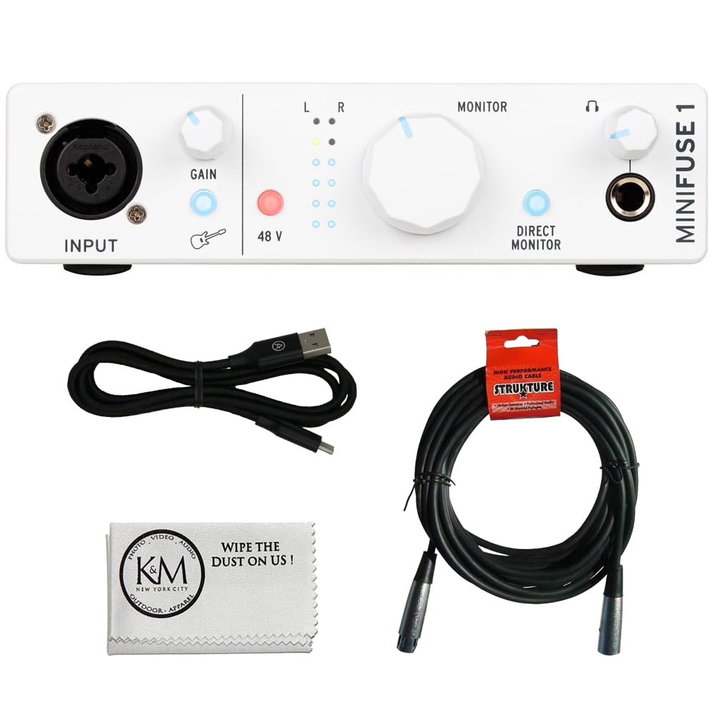 Amazon.com: Arturia MiniFuse 1 Portable 1x2 USB Type-C Audio