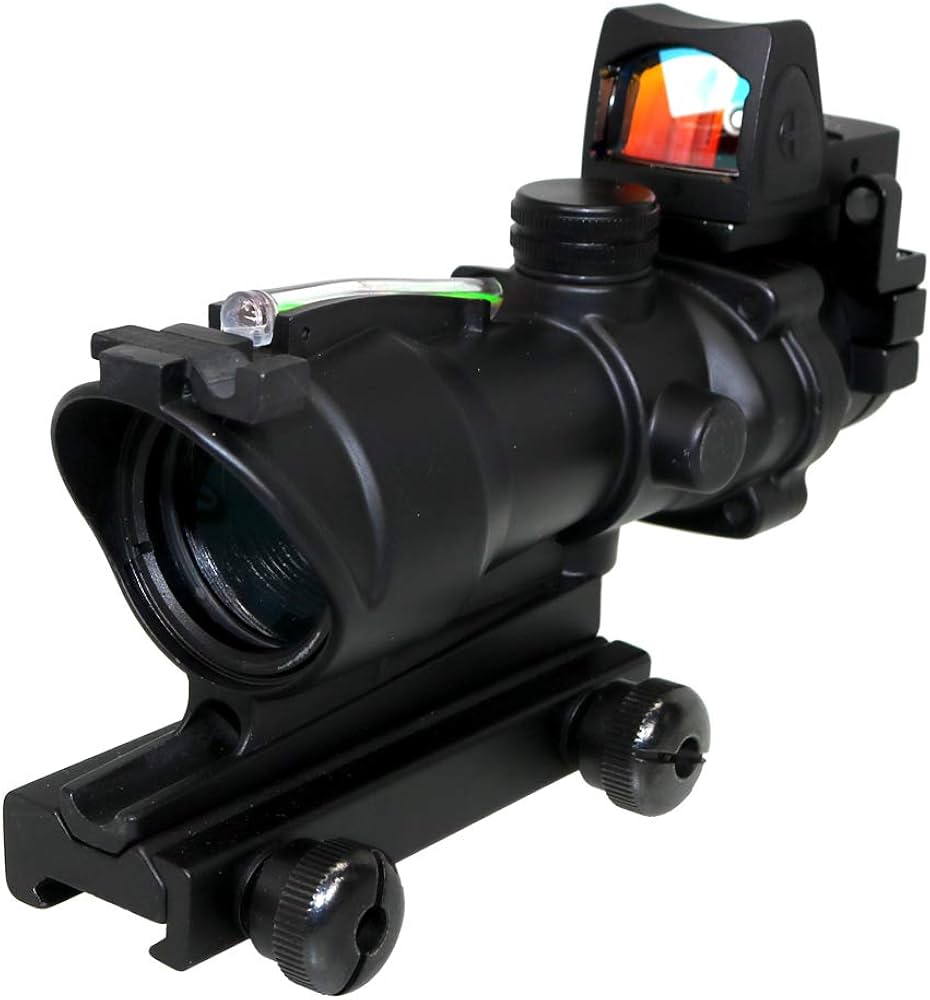 Amazon.co.jp: OP ACOGタイプ ドットサイト V8(集光ファイバー式