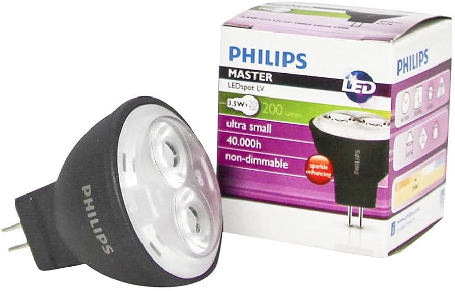 Amazon | フィリップス LED電球 ハロゲン電球形 マスターLEDスポットLV