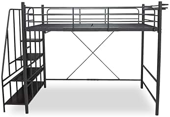 Amazon.co.jp: ロフトベッド セミダブル ハイタイプ