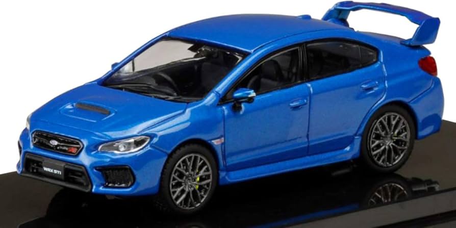 Amazon | Hobby JAPAN 1/64 スバル WRX STI Type S (VAB) WRブルー