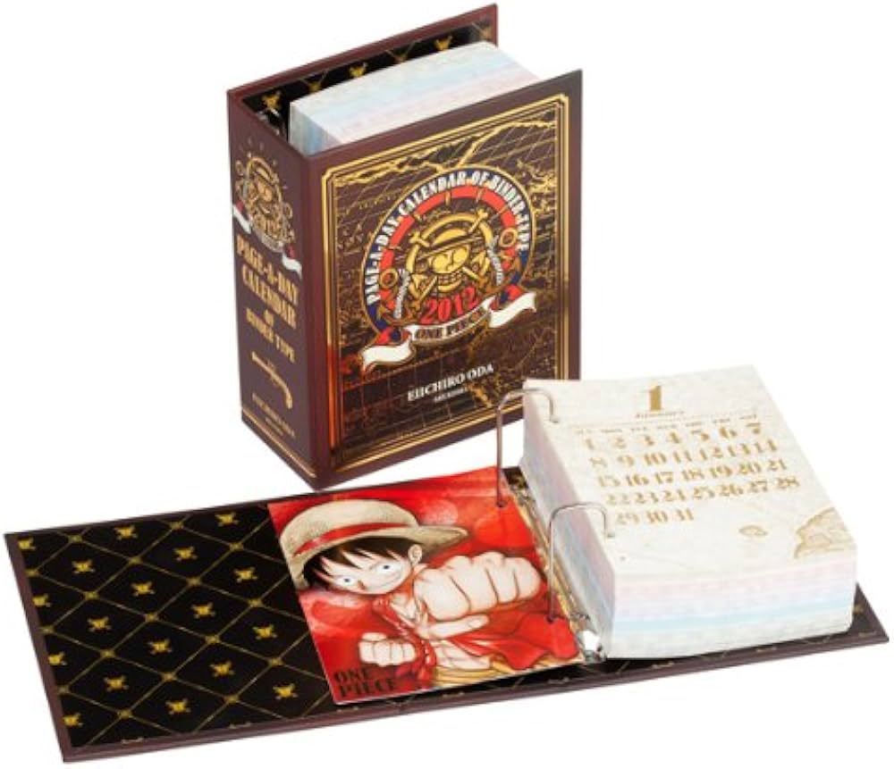 ONE PIECE』日めくりバインダー型カレンダー2012 (ジャンプコミックス