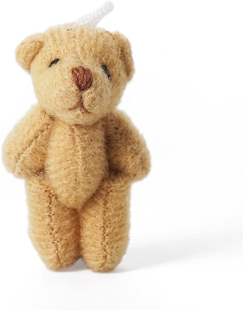 Amazon.co.jp: 1/12スケール ミニチュア クマ ぬいぐるみ ドールハウス