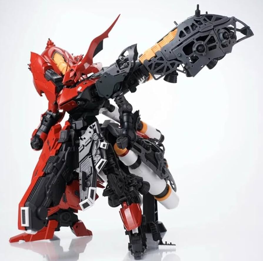 Amazon | [AC]赤の魂 鵺 NIGHTHAWK SPEC II 可動 機甲 プラモデル