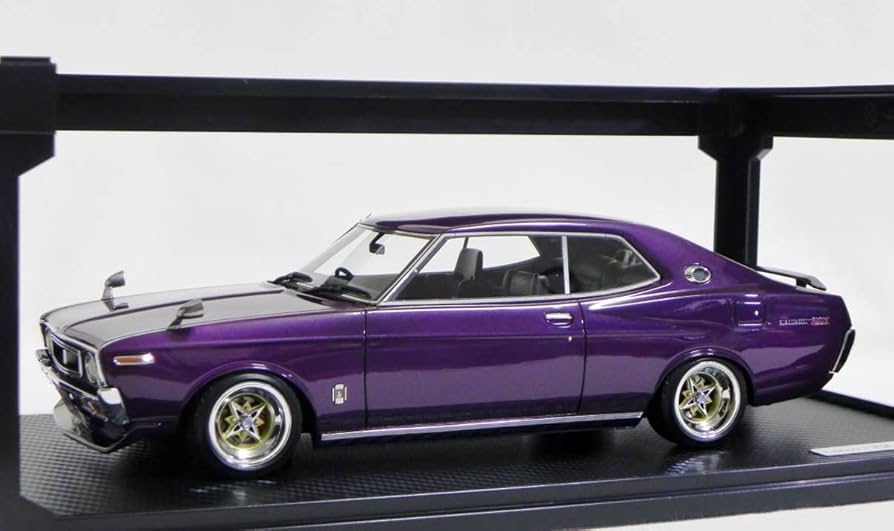 Amazon | IG 0623 1/18 日産 ローレル パープルメタ イグニッション
