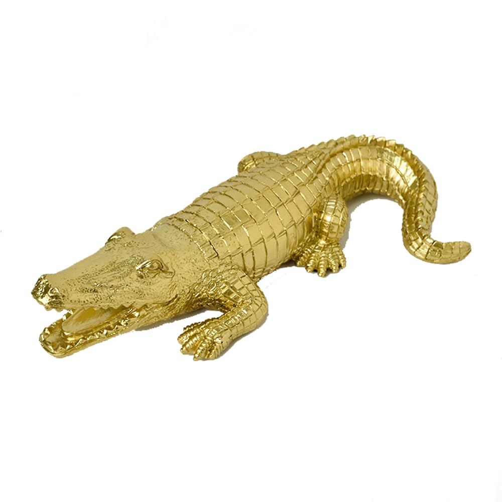 Amazon.com: RCSTONE Resin Crocodile Statue, Safari Wild Life