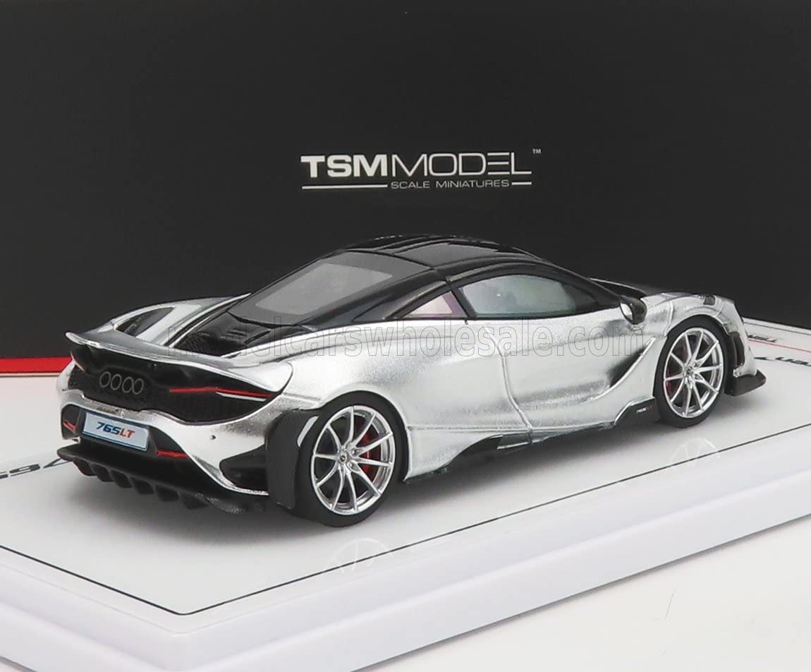 Amazon | TSM MODEL 1/43 マクラーレン 765LT アイスシルバー 完成品