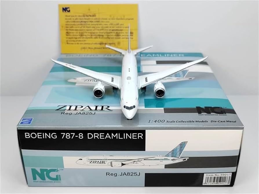 Amazon.com: ACE HOBBY NG Models ZIPAIR for Boeing B787-8