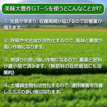 Amazon | 肥料 スーパー植物活力液 美味大豊作GT-S 20リットル 早く
