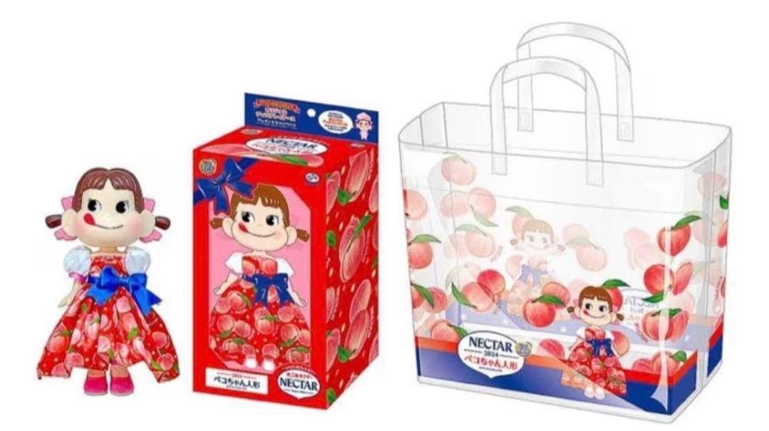 Amazon | 不二家 ペコちゃん人形 2024 ネクター セブン 限定 | 人形