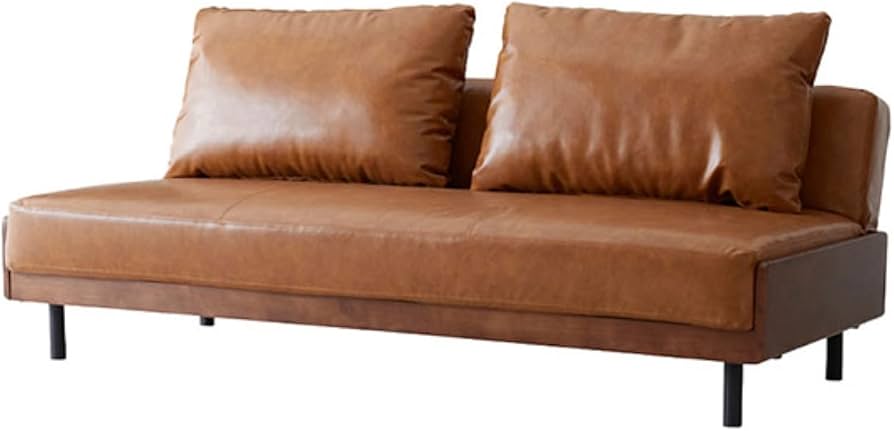 Amazon｜ソファ ソファベッド2～3人掛け PUレザー ソファベッド 幅