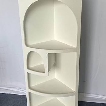 Amazon｜コーナーシェルフ マントルピース ホワイト 白 収納ラック