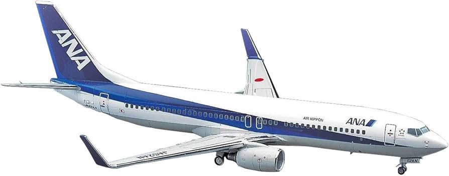 Amazon | ハセガワ 1/200 ANA B737-800 トリトンブルー プラモデル 37