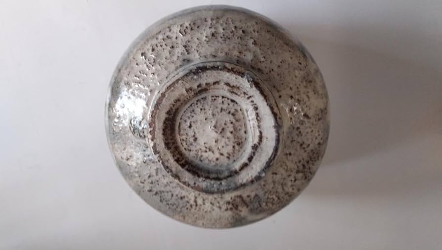 Amazon.co.jp: 萩焼 清水啓功 上手物粉引 萩悦茶碗 共箱 共布 栞