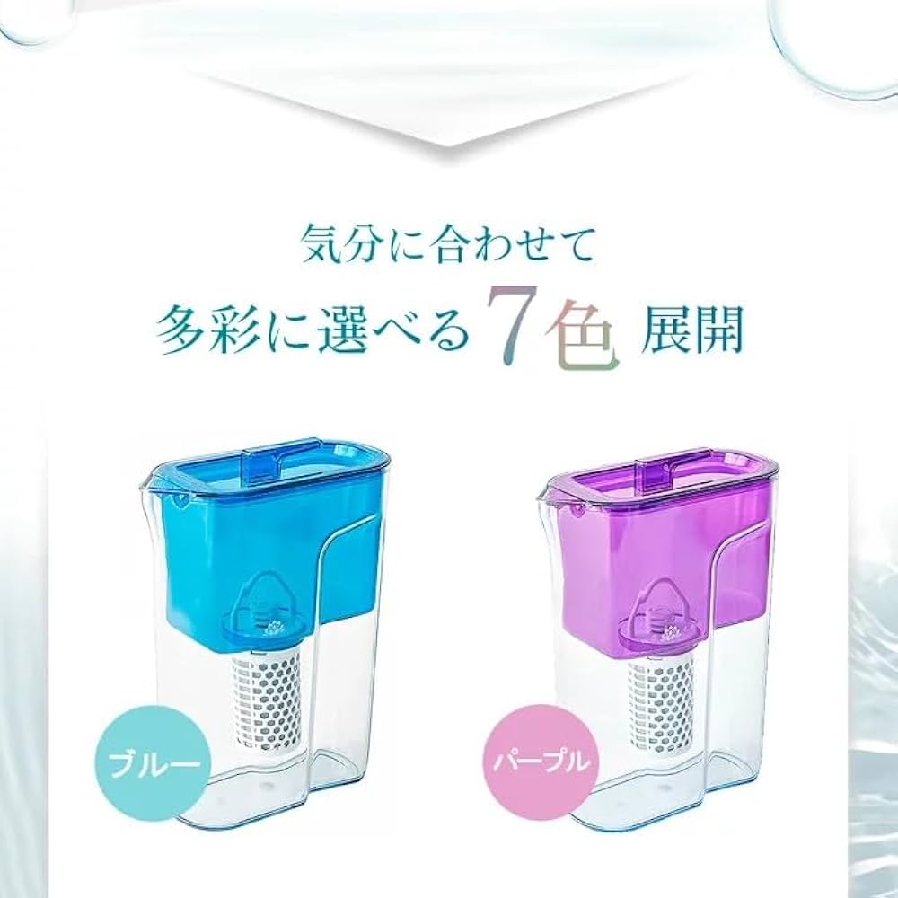 Amazon | 和蓮ポット ガイアの水135 ポット型浄水器 カートリッジ付き