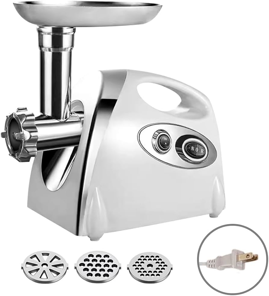 Amazon | 電動 ミートチョッパー ミンチ機 ミキサー 業務用 卓上 肉