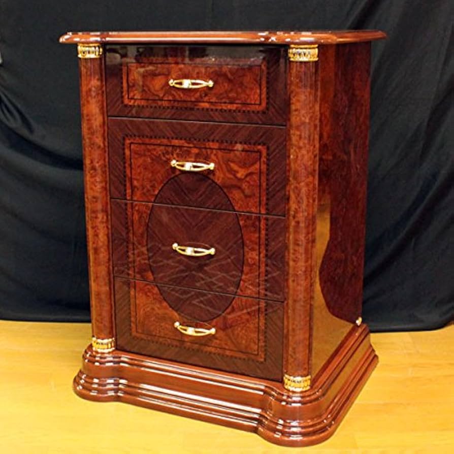 Amazon｜サルタレッリ フローレンス 4段チェスト (4引出し/収納家具