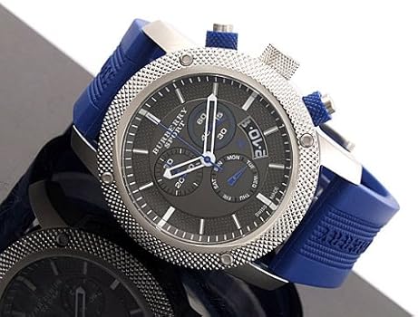 Amazon.co.jp: Burberry BU7711 スポーツスイスクロノグラフウォッチ