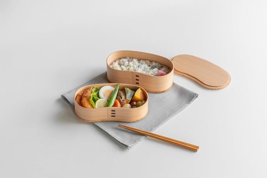 Amazon｜大館工芸社 はんごう弁当 2530 上段390ml 下段550ml 曲げ