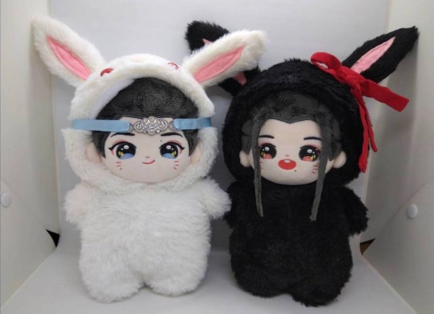 Amazon.co.jp: 陳情令 魔道祖師 忘羨 ぬいぐるみセット。 Z : おもちゃ