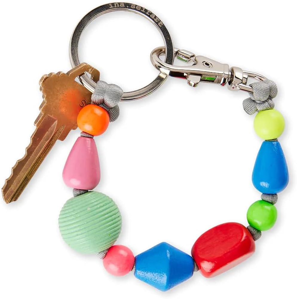 Amazon.co.jp: Ina Seifart ショートキーチェーン マルチカラー