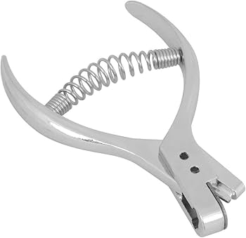 Amazon | 穴あけパンチ ミシンプライヤー 鉄道切符パンチ 切符 改札